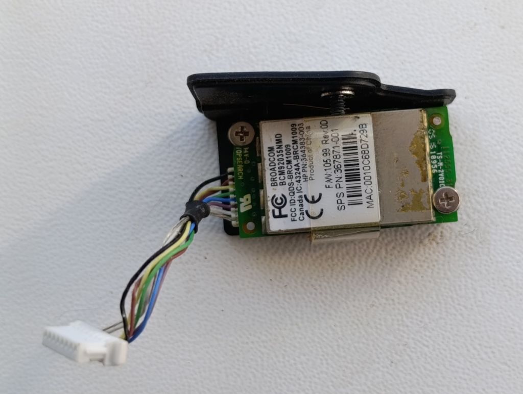 Модуль BlueTooth BCM92035NMD SPS 367871-001 + шлейф - фото фото фото 1
