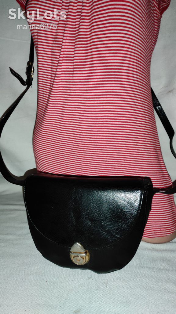 Шкіряна сумка  crossbody клатч - фото фото фото 1