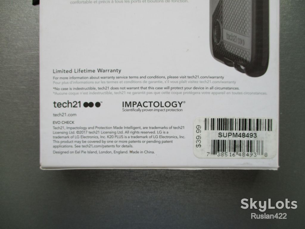Чехол Tech21 Evo CHECK для LG K20 Plus чохол - фото фото фото 5
