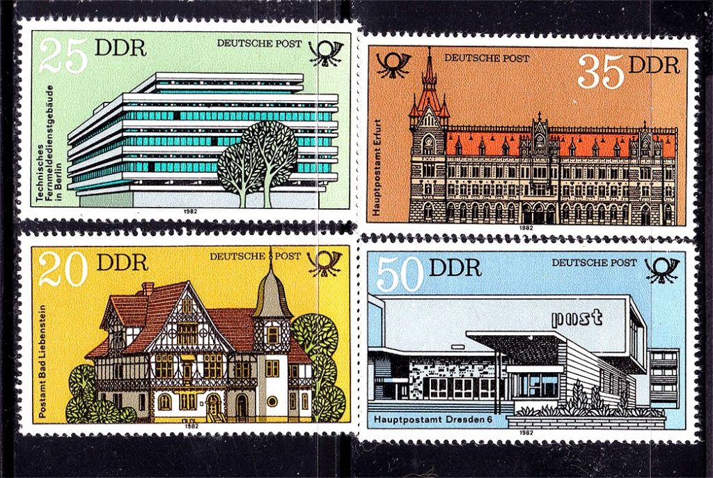 ГДР / DDR   1982 г MNH - архитектура - фото фото фото 0