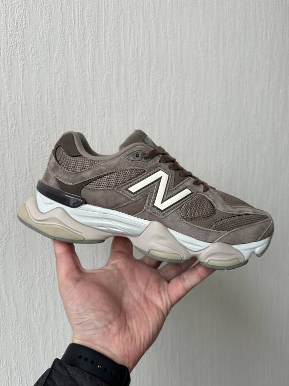 New Balance 9060 Brown Beige Logo 36 - фото фото фото 0
