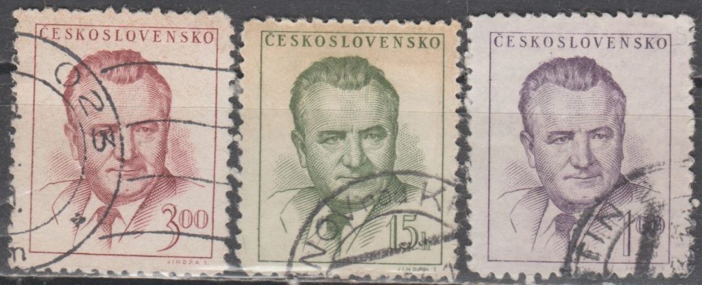 Чехословакия Чехословаччина 1953 личности Готвальд - фото фото фото 0