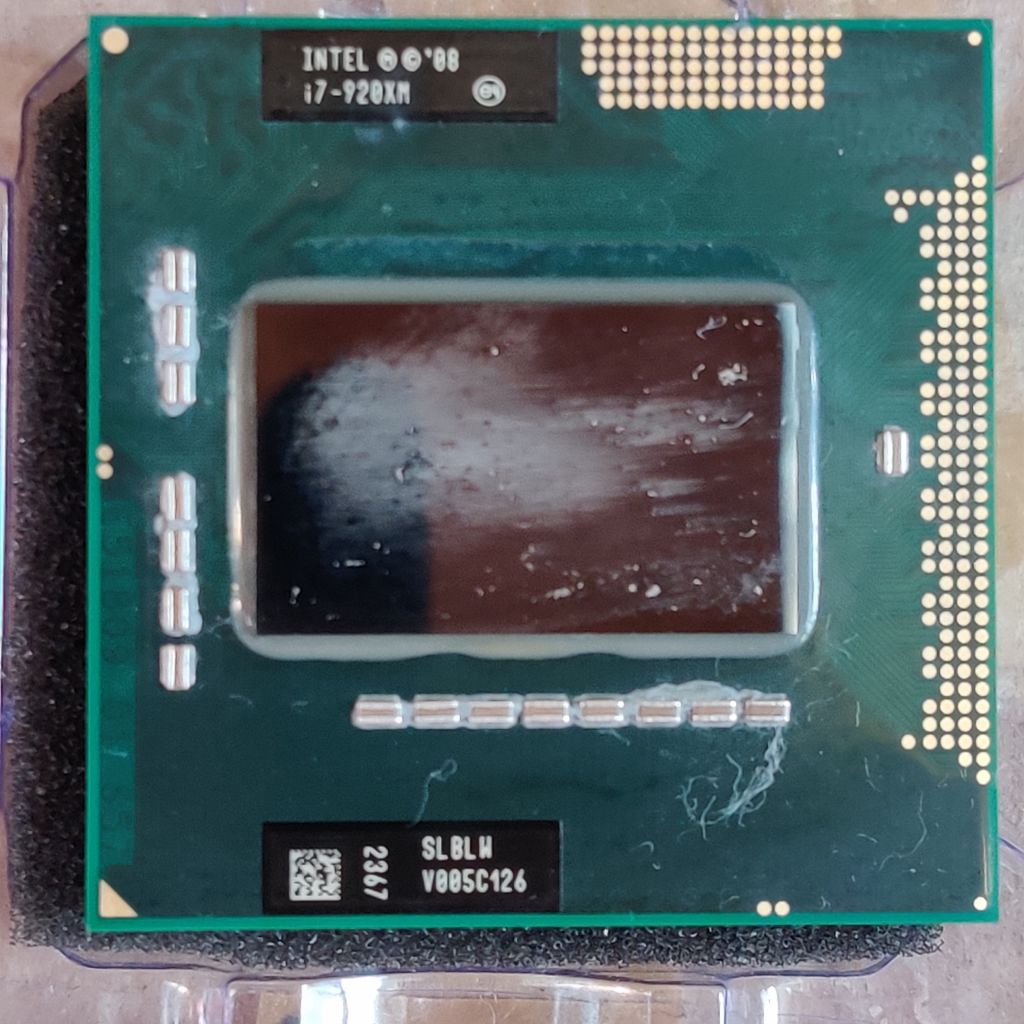 Процесор Intel i7-920XM 3.2 GHz 8MB 55W Socket G1 SLBLW - фото фото фото 0