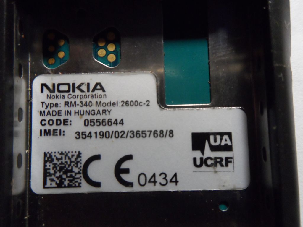 Мобильный телефон Nokia RM-340 2600C-2 - фото фото фото 3