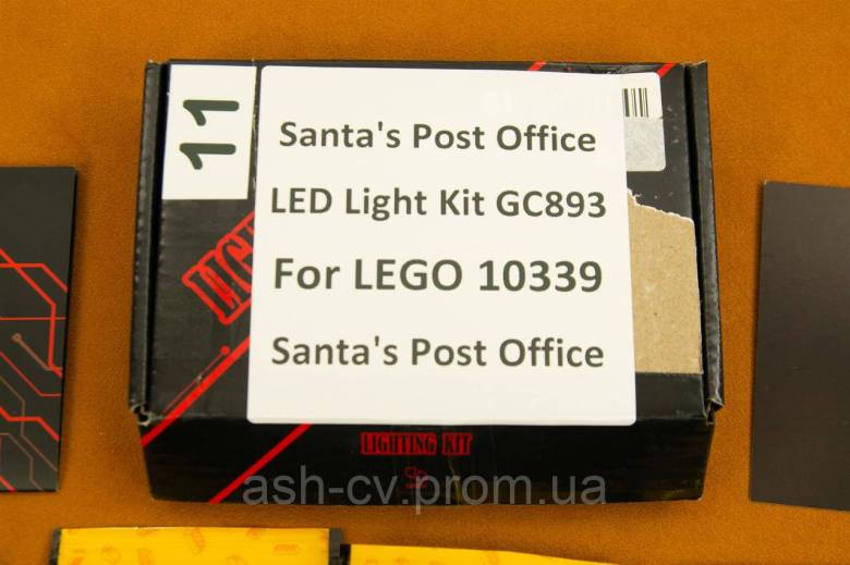 Набір, підсвічування, LED, Light Kit, For, LEGO, GC893, 10339, Santa&amp;#039;s Post Office - фото фото фото 1