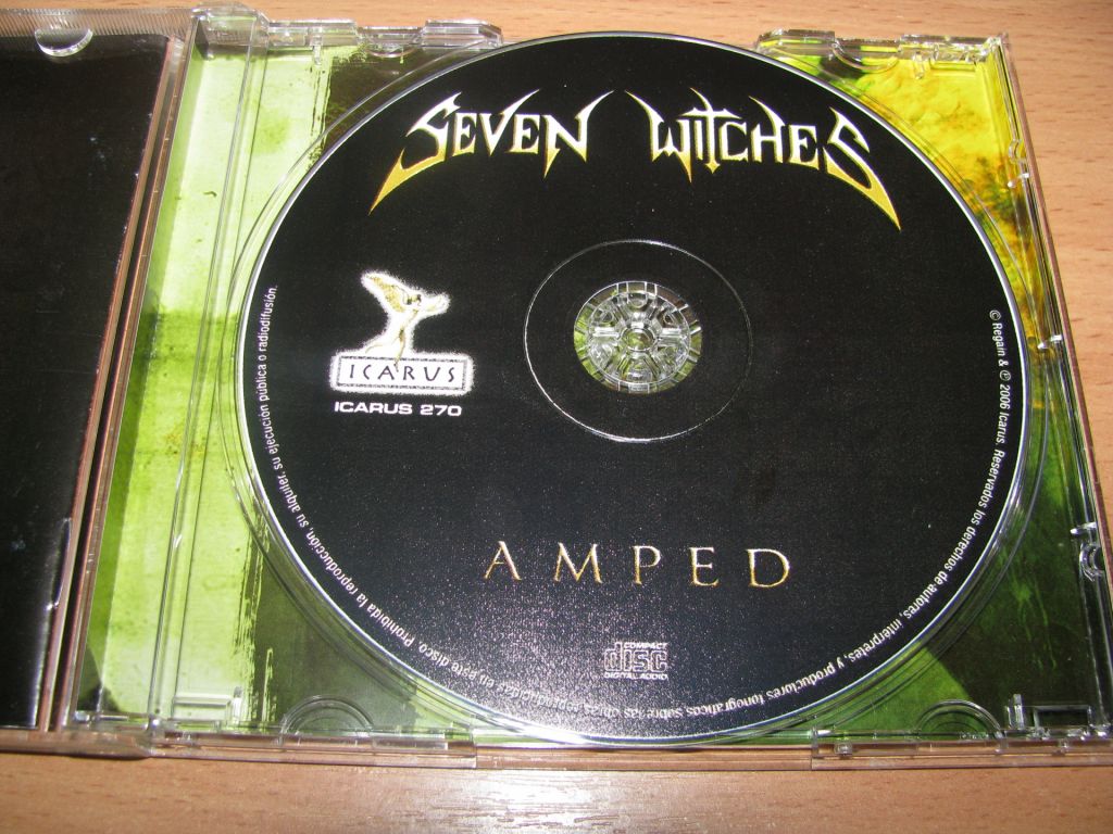 SEVEN WITCHES - Amped   (2005 Icarus Music) - фото фото фото 2