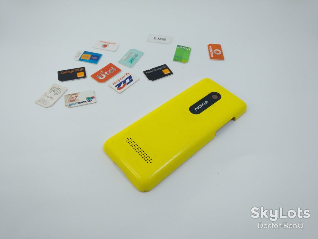 Задня кришка / крышка для Nokia 206 - фото фото фото 0