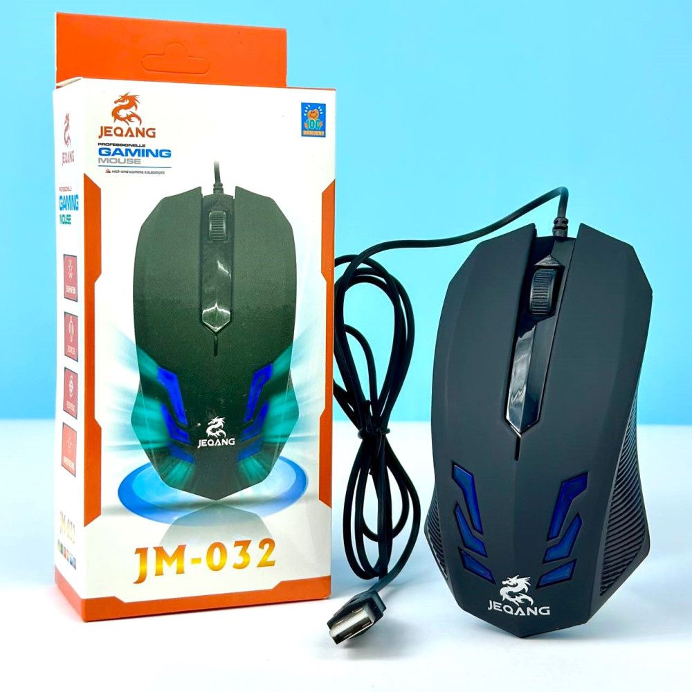 Фірмова геймерівська мишка з RGB підсвіткою JEQANG JM-032 - фото фото фото 0