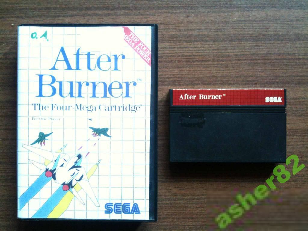 Игра на Sega Master System "After Burner"      (PAL) - фото фото фото 0