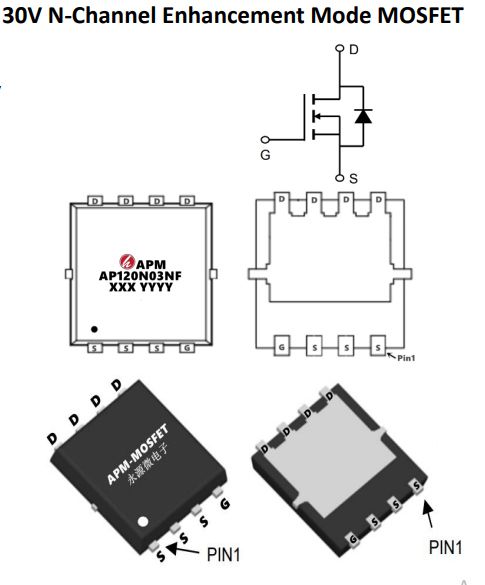 AP120N03NF Mosfet - фото фото фото 0