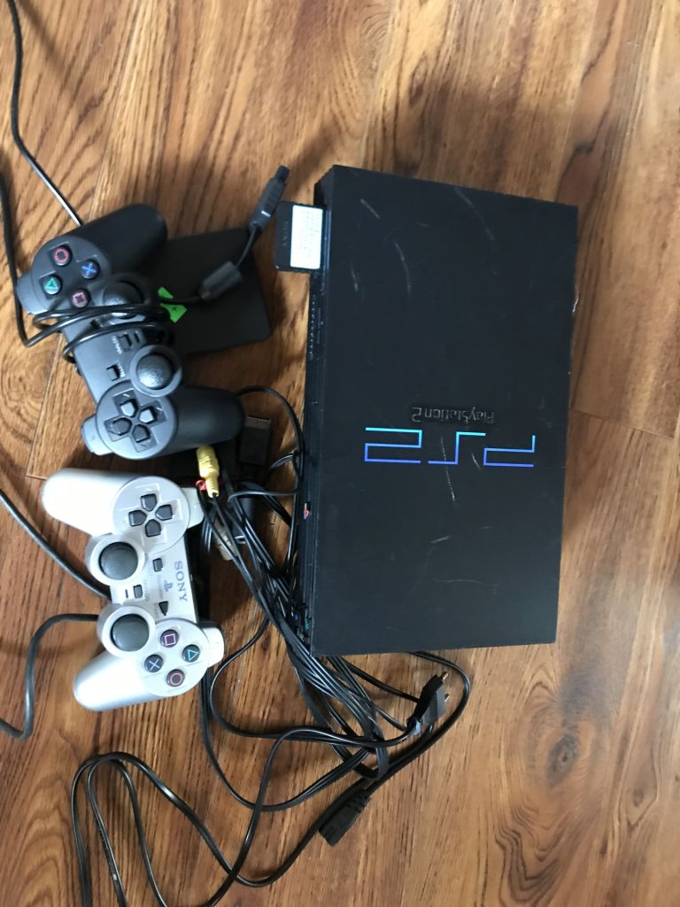 Sony playstation 2 два джойстика + 40 игр  (жд) - фото фото фото 0