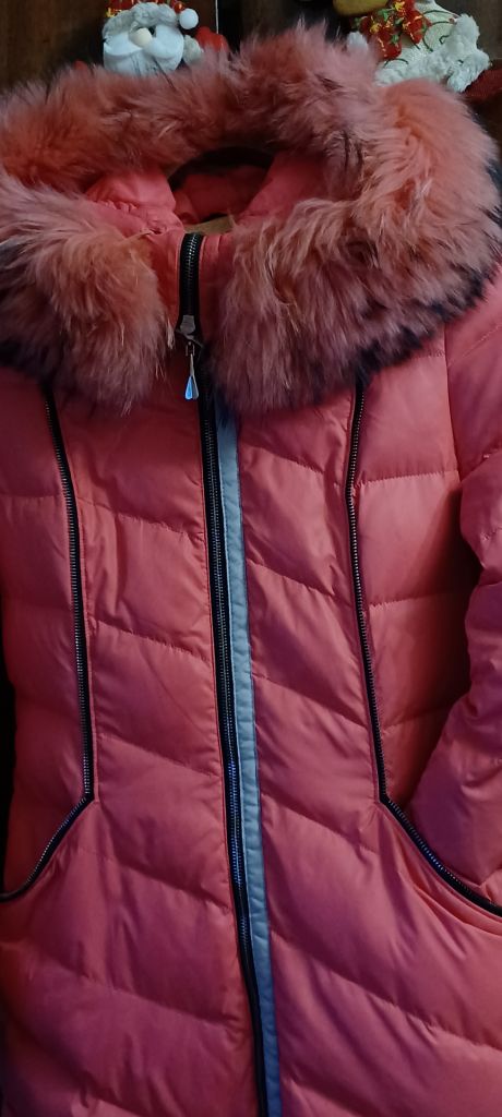 ПУХОВИК MONCLER НАТУР ОПУШКА - фото фото фото 1
