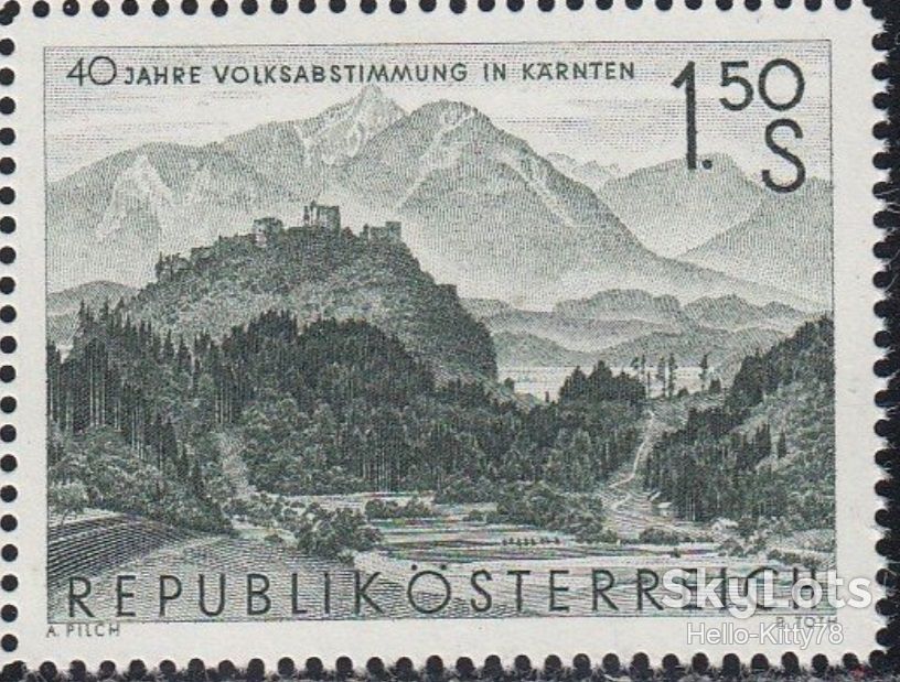 Австрия 1960 Каринтия Mi 1082 MNH - фото фото фото 0