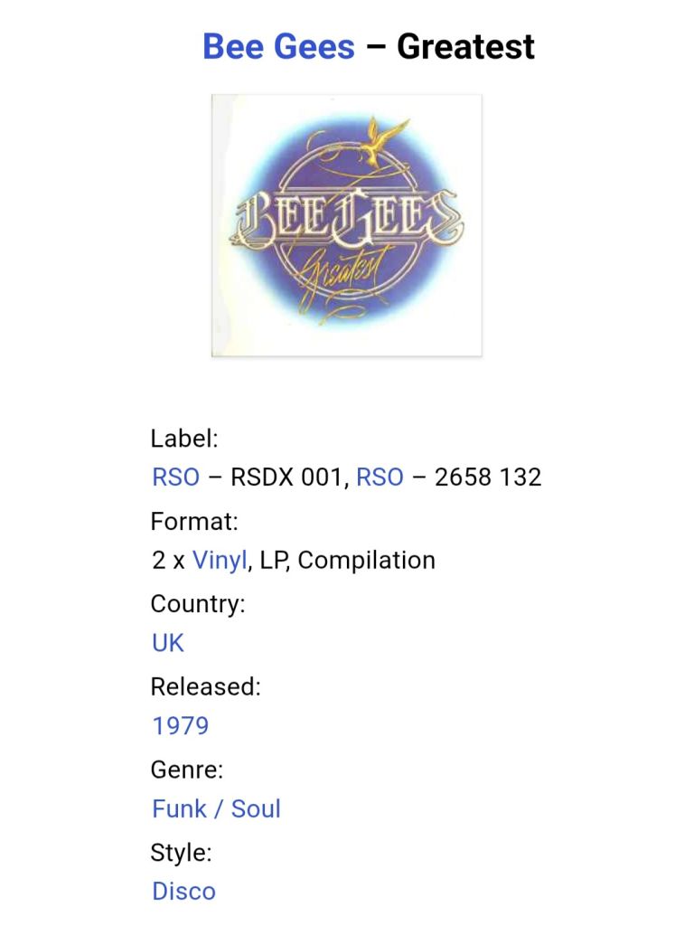 Bee Gees - Greatest - 1975-79.  (2LP). 12. Vinyl. Пластинки. England. - фото фото фото 8