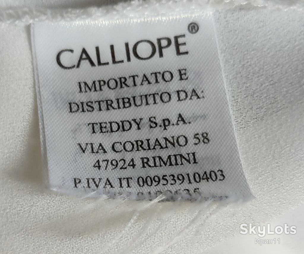 Италия, Calliope, нежная, лёгкая блуза - фото фото фото 5