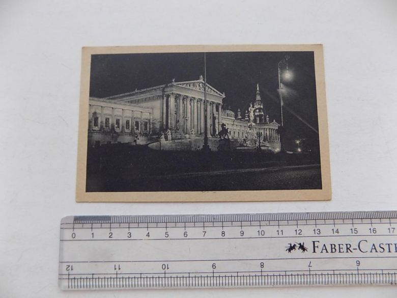 Открытка Вена Beleuchtetes Gauhaus - фото фото фото 0