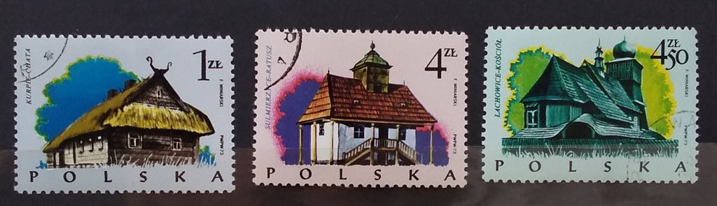 Польша 1973 г - Деревянная Архитектура - фото фото фото 2