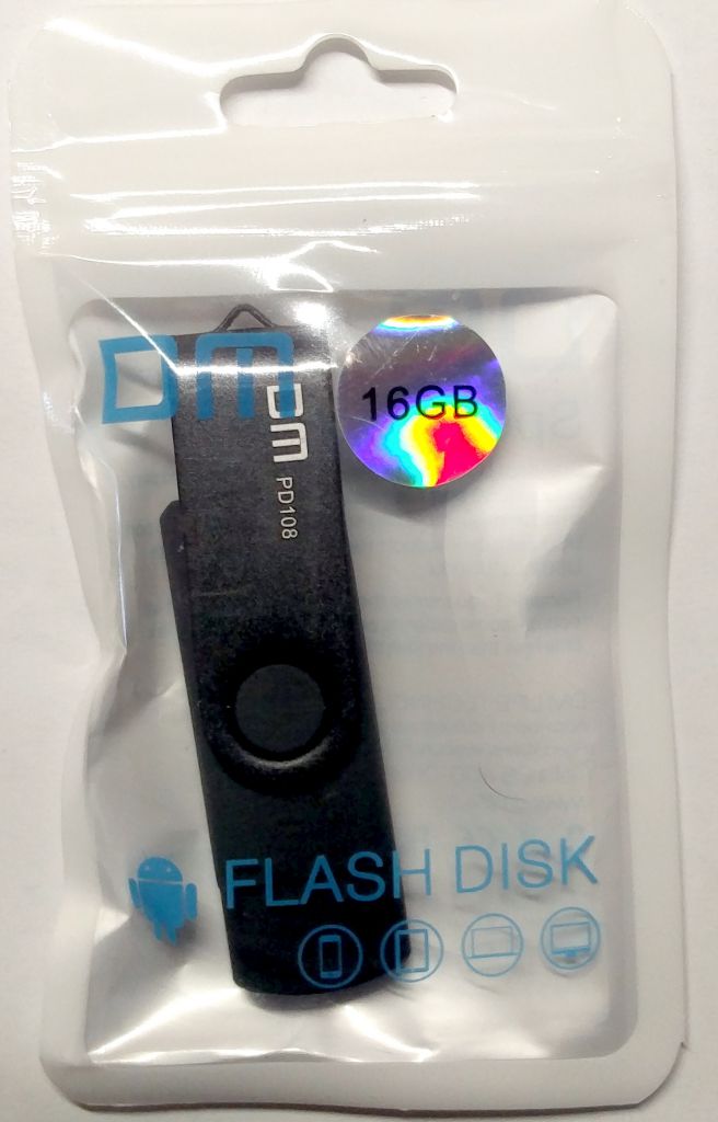 DM PD108 OTG USB 2.0 16GB флешнакопитель! original! - фото фото фото 3