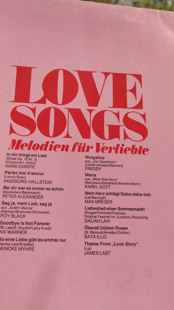* Various Love Songs - Melodien Fr Verliebte - фото фото фото 2