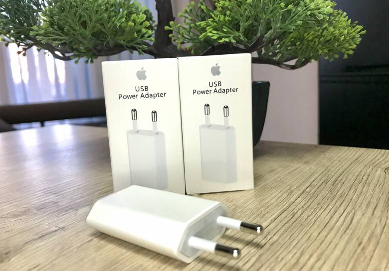 Сетевой адаптер, Блок, Кубик к айфону Apple Power Adapter iPhone 5W, 1A - фото фото фото 0