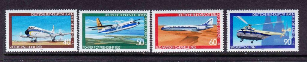 Авиация . Германия 1980  MNH - фото фото фото 0