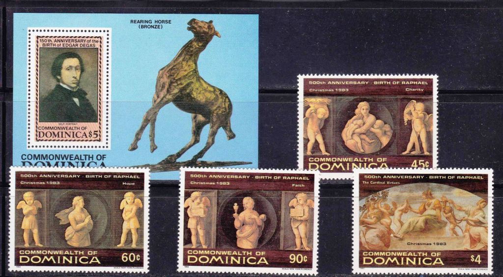 NM  Доминика 1983 - 1984 г MNH - - фото фото фото 0