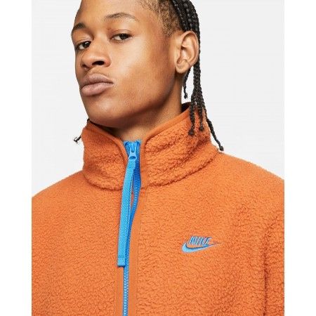 Куртка Nike Fleece Full-Zip Jacket Orange  (DD5021-246) - фото фото фото 2