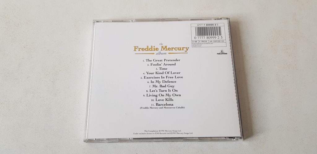 Freddie Mercury The Album CD фірмовий - фото фото фото 1