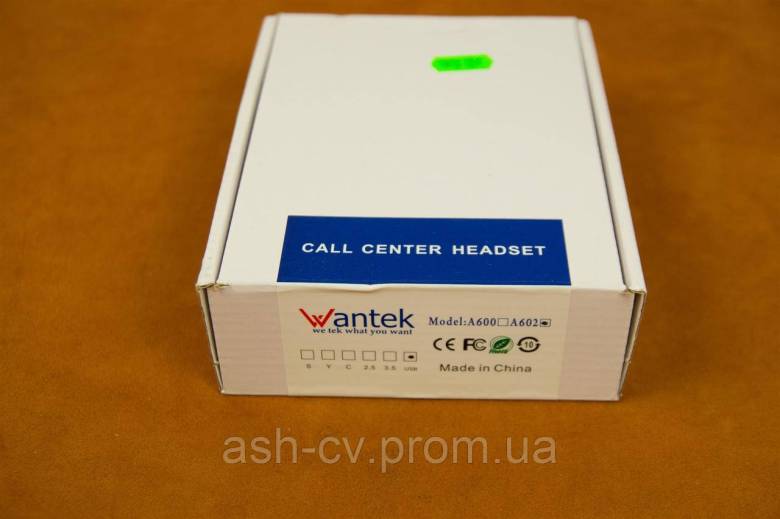 Гарнітура Cell Phone Headset Wantek A602 - фото фото фото 1