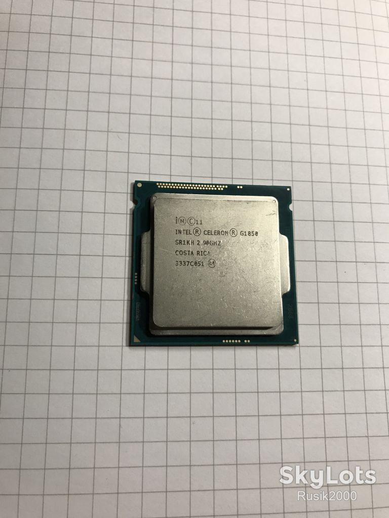 Процессор LGA 1150 Intel Celeron G1850 / 2x2,9GHz - фото фото фото 1
