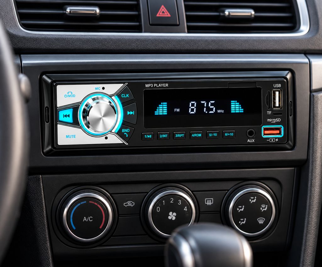 Автомагнітола MP3 BM-27 BOSCHMANN / Магнітола 1 DIN / Автомагнітола з Bluetooth - фото фото фото 2