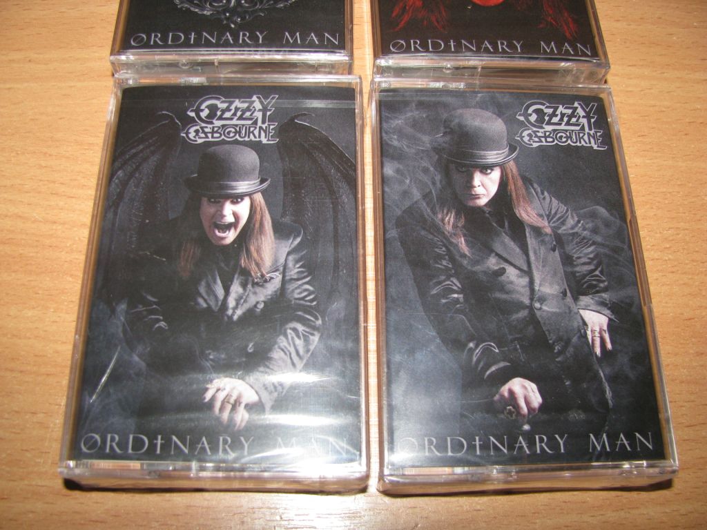 OZZY OSBOURNE - Ordinary Man 4 MC + CD  (hand signed) - фото фото фото 3