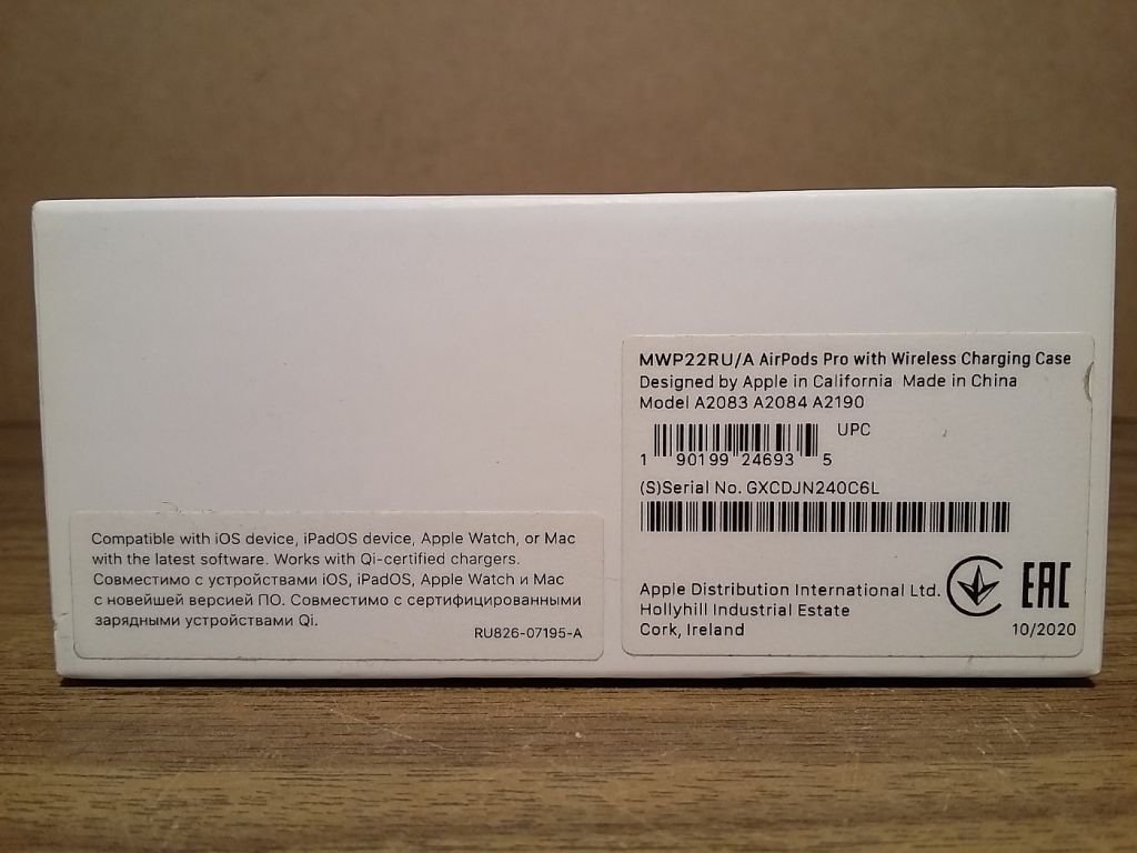 Коробка для наушников Apple AirPods Pro - фото фото фото 3