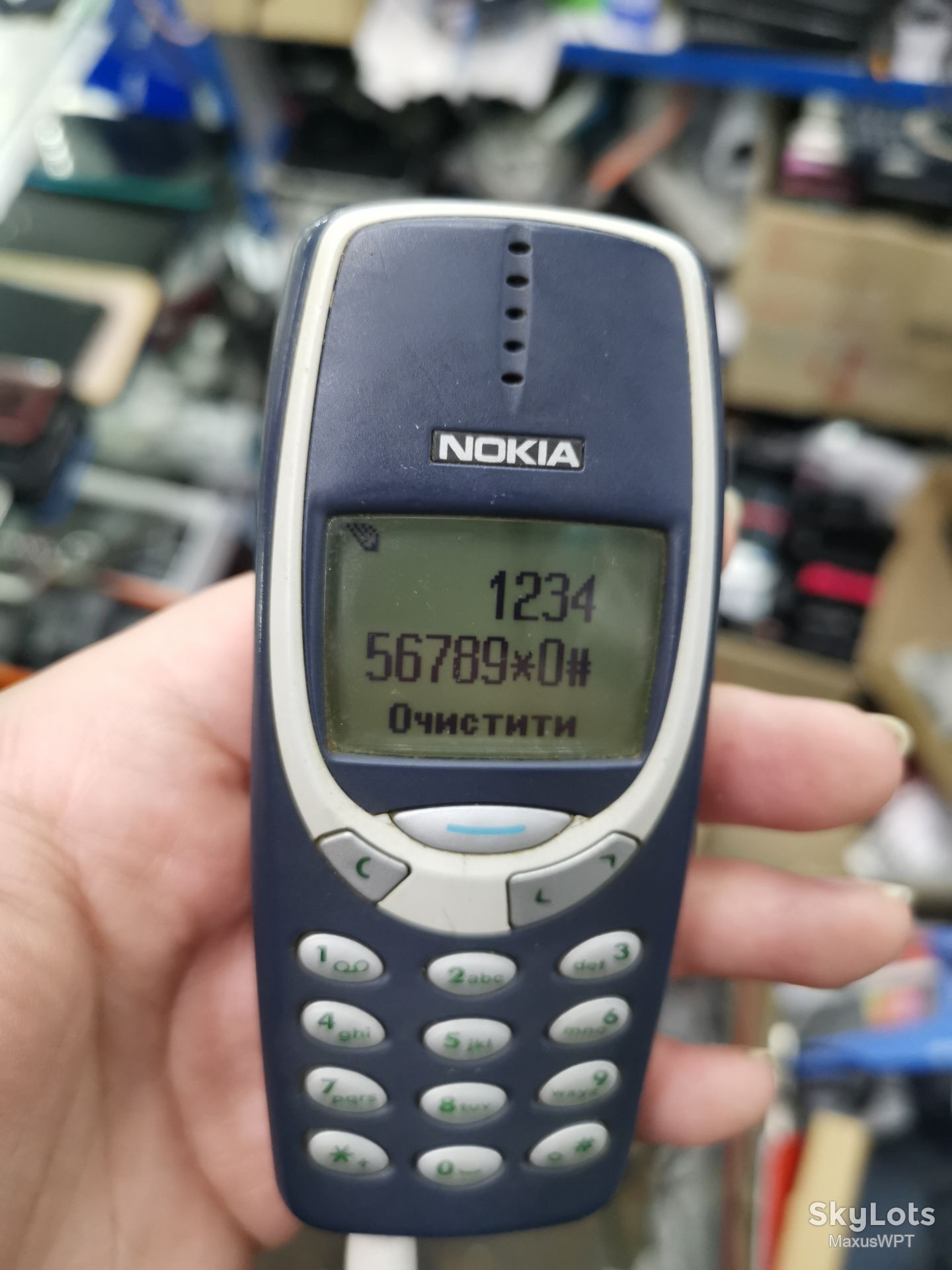 Shop Nokia 3310 blue classic  997/5 - фото фото фото 0