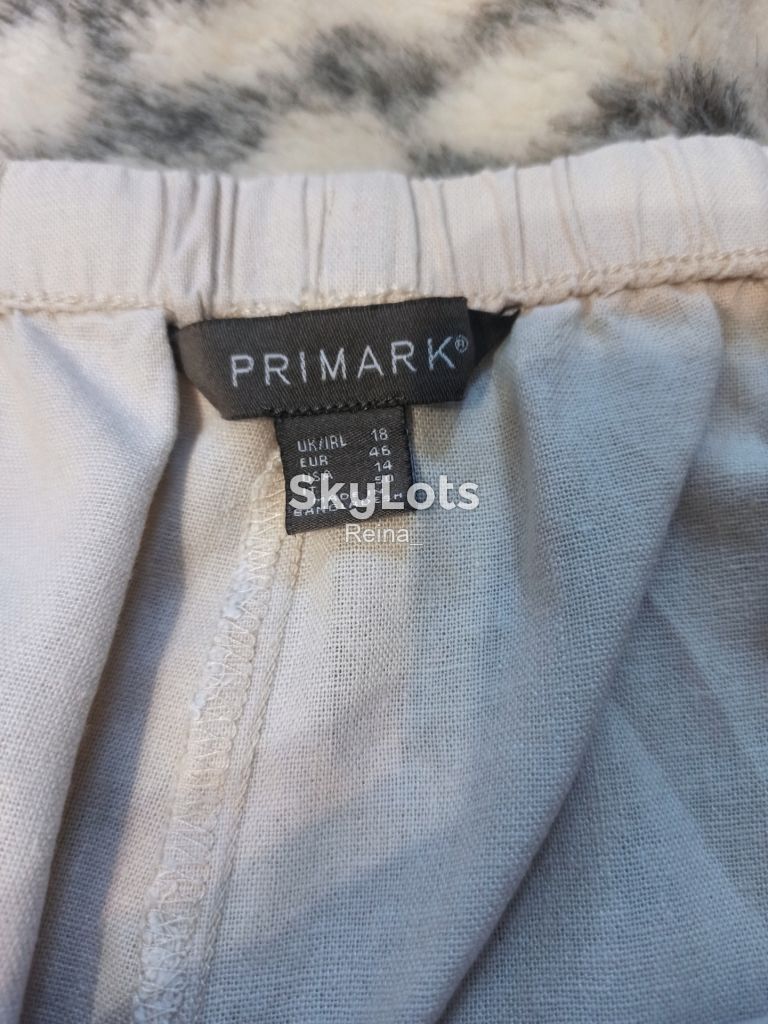 Стильні лляні брюки на пишні форми Primark - фото фото фото 5