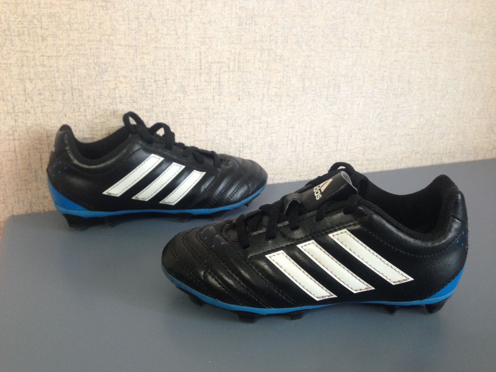 Бутсы Adidas,р.30,5,ст.18,5см,нат.кожа,Оригинал - фото фото фото 0