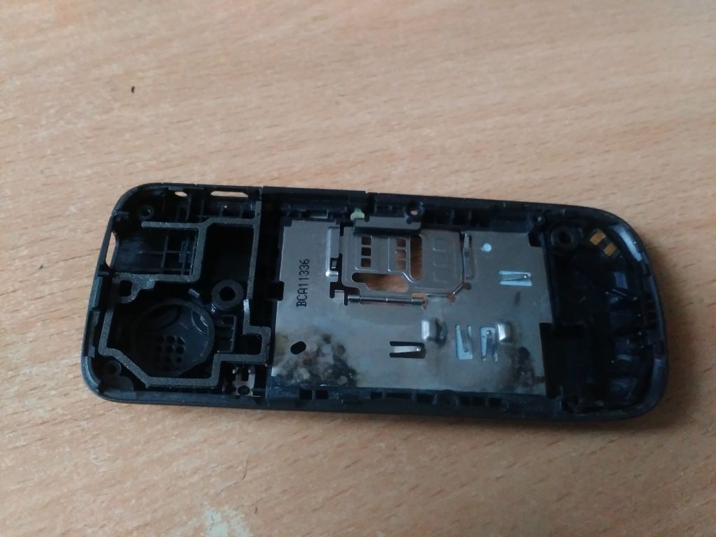 Корпус (средняя часть) Nokia C2-00 б/у - фото фото фото 1