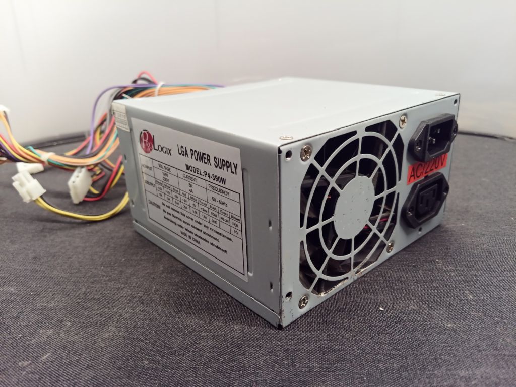 Б/У Блок живлення PROLOGIX model P4-390W 80FAN код Б309 - фото фото фото 0