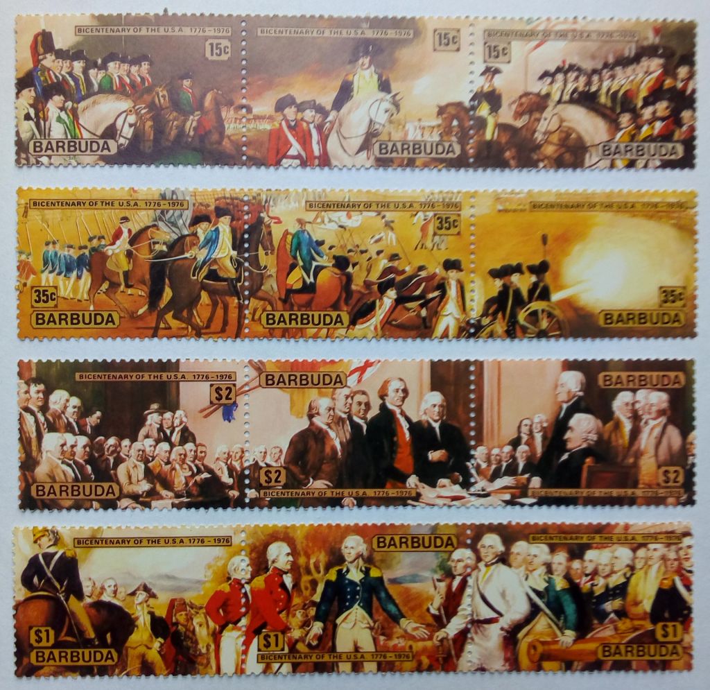 Барбуда 1976 200 лет Независимости США, MNH   (КЦ = 10 евро) - фото фото фото 0
