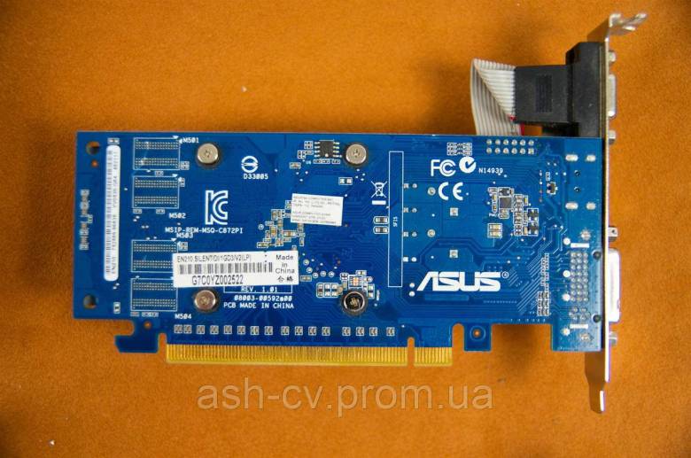 НЕРОБОЧА - Відеокарта ASUS GeForce 210 SILENT 1Gb (Немає картинки) - фото фото фото 4