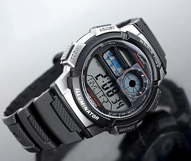 Часы CASIO мод. AE1000W-1BVCF оригинал - фото фото фото 2