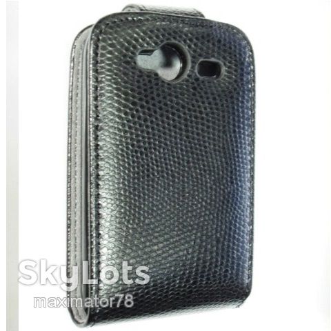 ЧЕХОЛ-КНИЖКА CASE HTC Wildfire S G13 ЧЕРНЫЙ КРОК - фото фото фото 1