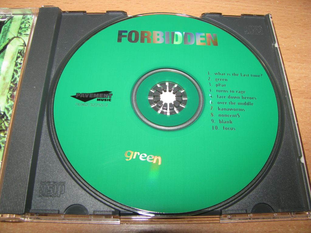 FORBIDDEN - Green  (1997 Pavement 1st press,USA) - фото фото фото 2