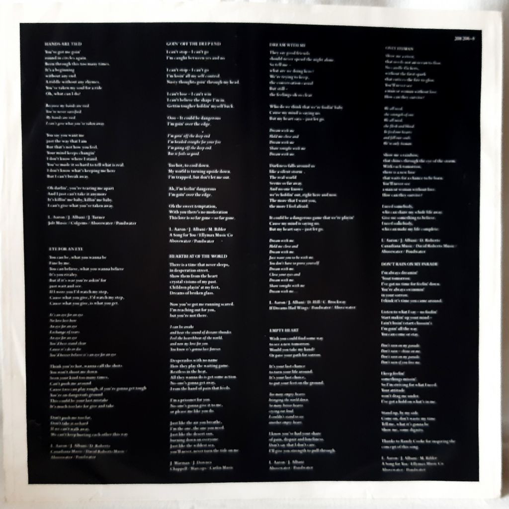 Lee Aaron - Lee Aaron - 1987.  (LP). 12. Vinyl. Пластинка. Germany - фото фото фото 4