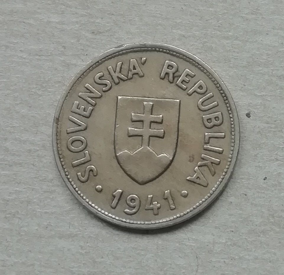 Словакия 50 геллеров  1941 - фото фото фото 1