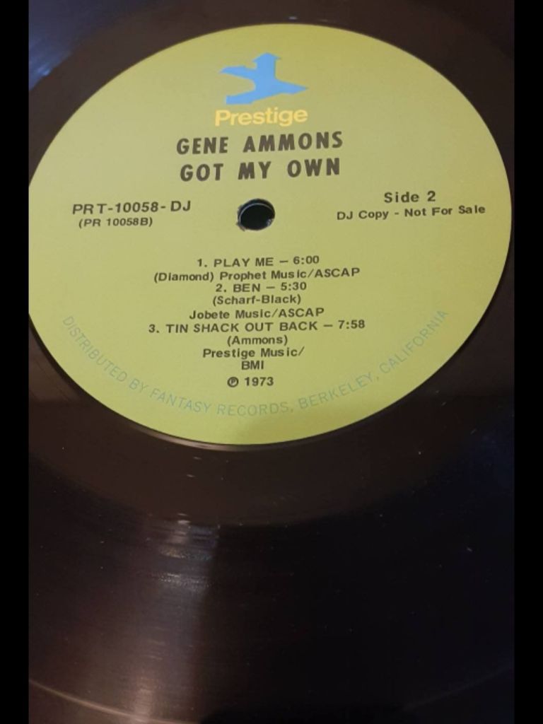 Платівка  Gene Ammons – Got My Own - фото фото фото 3