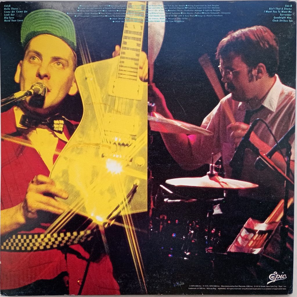 CHEAP TRICK Cheap Trick At Budokan LP + Booklet EX-/EX - фото фото фото 2