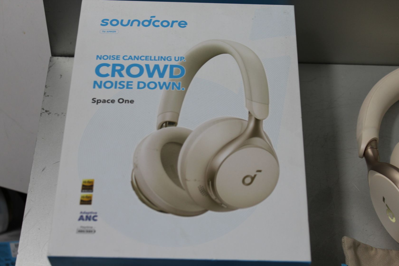 Наушники №828  Anker Soundcore Space One Wireless Headphones 40H ANC - фото фото фото 3