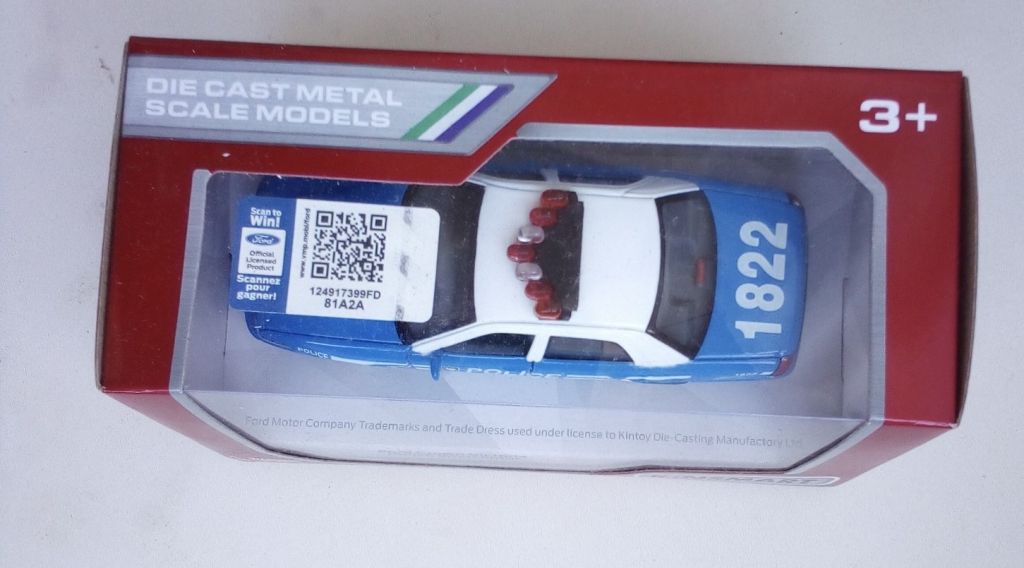 Ford Crown Victoria Police Interceptor 1:42 Kinsmart - фото фото фото 1