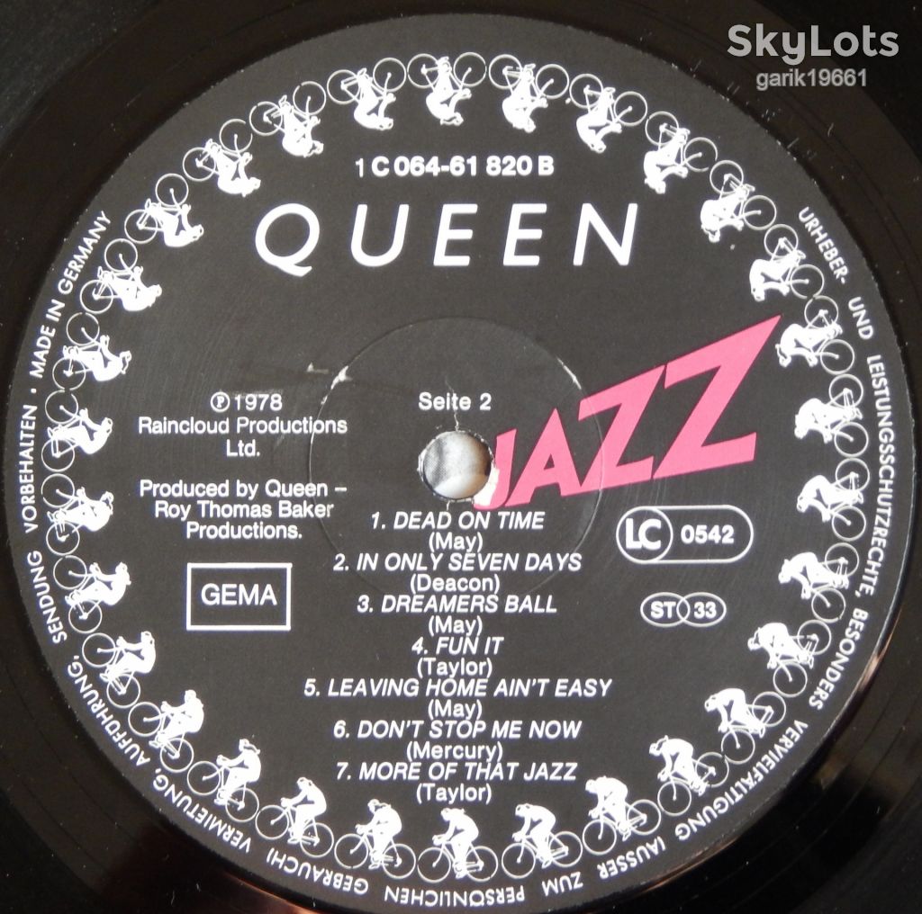 Queen – Jazz   (EMI – 1C 064-61 820, Germany) insert EX+/EX+ - фото фото фото 5